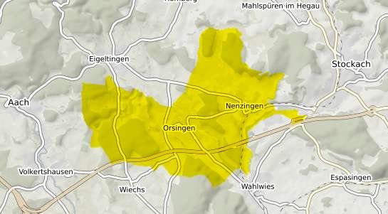Immobilienpreisekarte Orsingen Nenzingen